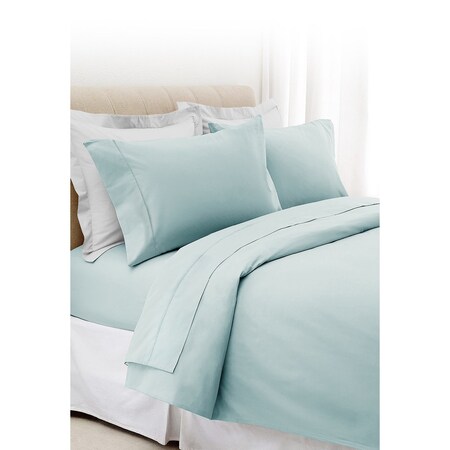 Elle 1000 Thread-Count Luxury 4-PC Sheet Set, Blue, King EL650218